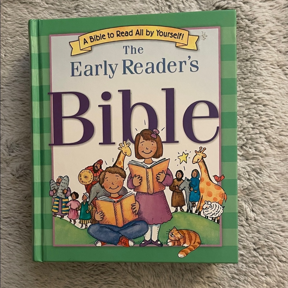 The Early Reader's Bible - Green and Purple